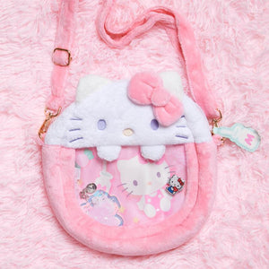 Hello Kitty Plush Crossbody Ita-Bag Bags Global Original   