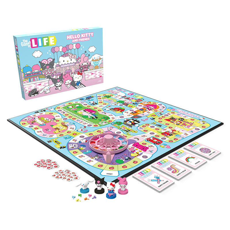 Hello Kitty and Friends Life Board Game Toys&amp;Games USAOPOLY   