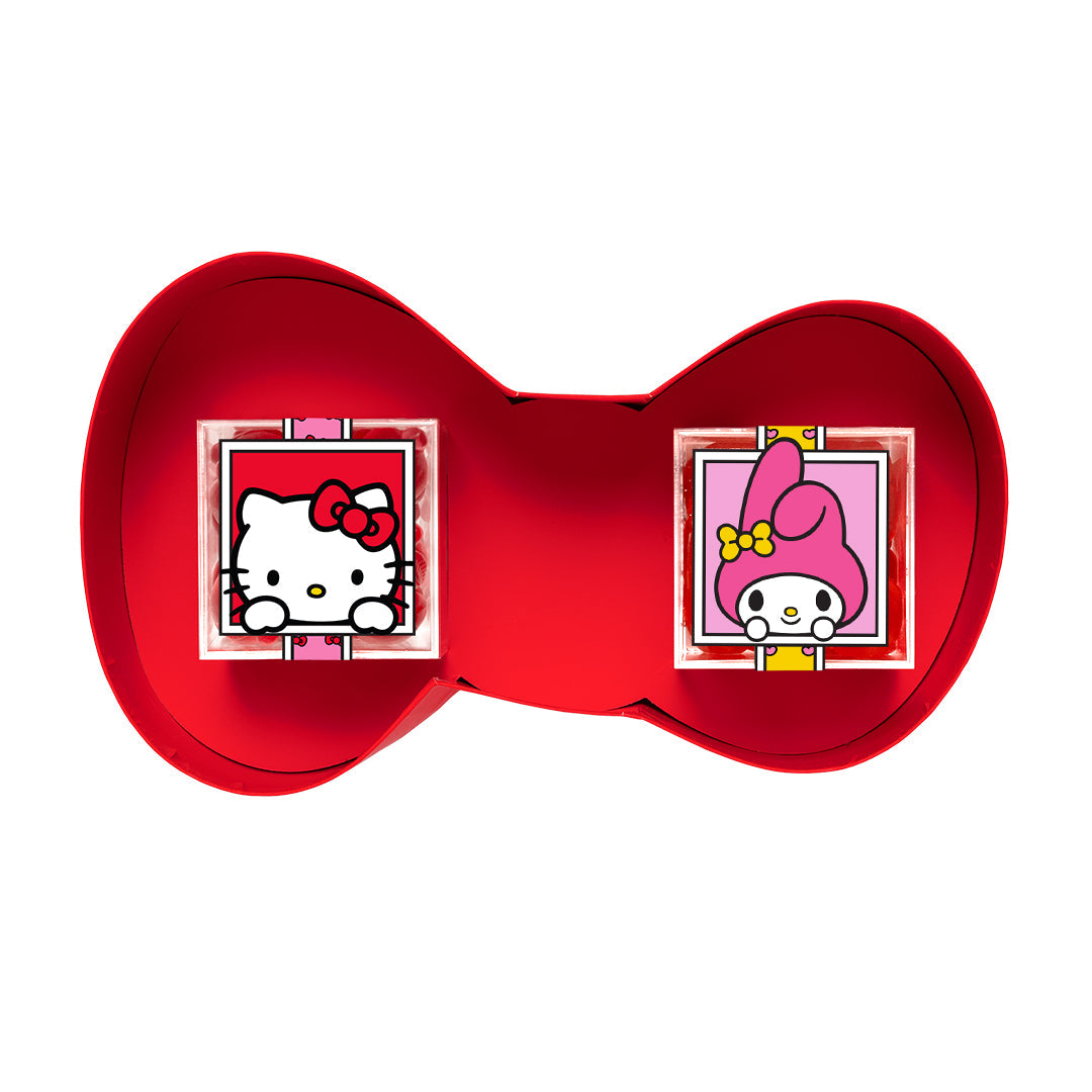 Hello Kitty and Friends x Sugarfina 2pc Bow Bento Box Seasonal Sanrio Drop Ship - Sugarfina   