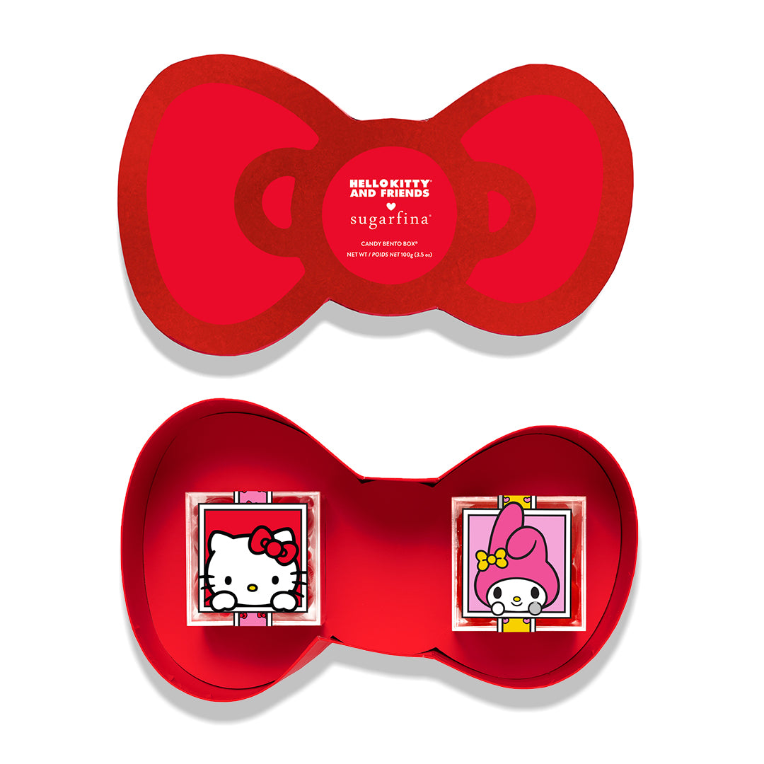 Hello Kitty and Friends x Sugarfina 2pc Bow Bento Box Seasonal Sanrio Drop Ship - Sugarfina   