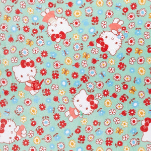 Hello Kitty Flower Fields Throw Blanket Home Goods BIOWORLD   