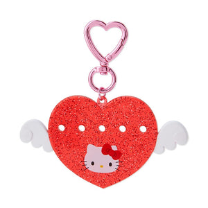 Hello Kitty Customizable Heart Keychain (My Pachirun Series) Accessory Japan Original