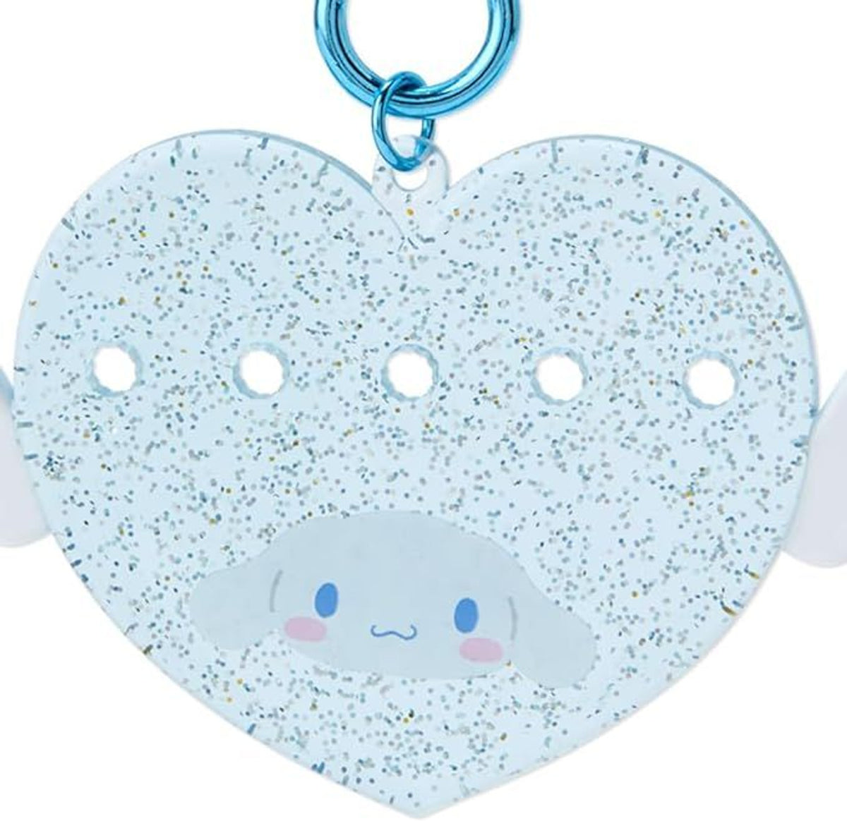 Cinnamoroll Customizable Heart Keychain (My Pachirun Series) Accessory Japan Original