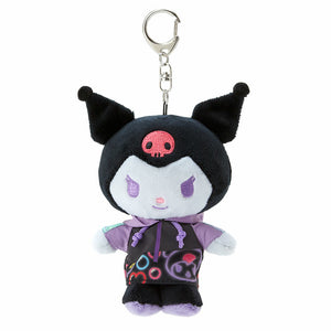 Kuromi Plush Mascot Keychain (Vivid Series) Accessory Japan Original   