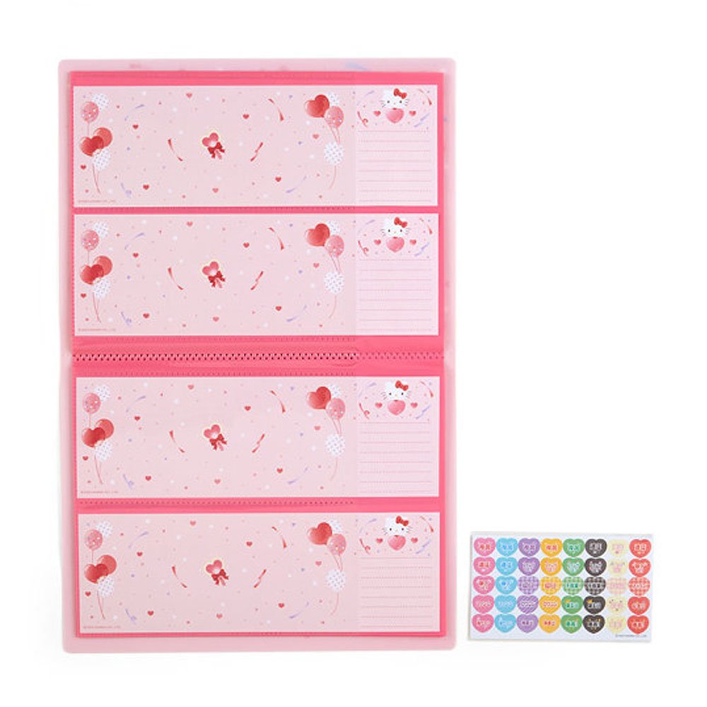 Hello Kitty Ticket File Folder Stationery Japan Original