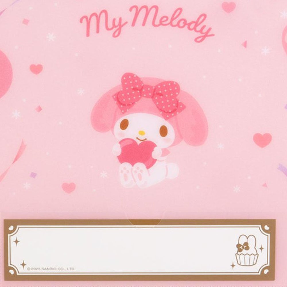 My Melody Ticket File Folder Stationery Japan Original