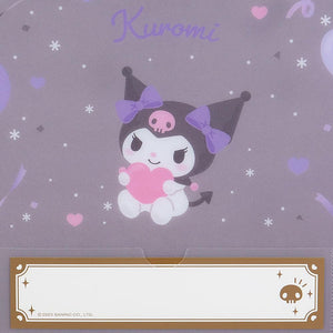 Kuromi Ticket File Folder Stationery Japan Original