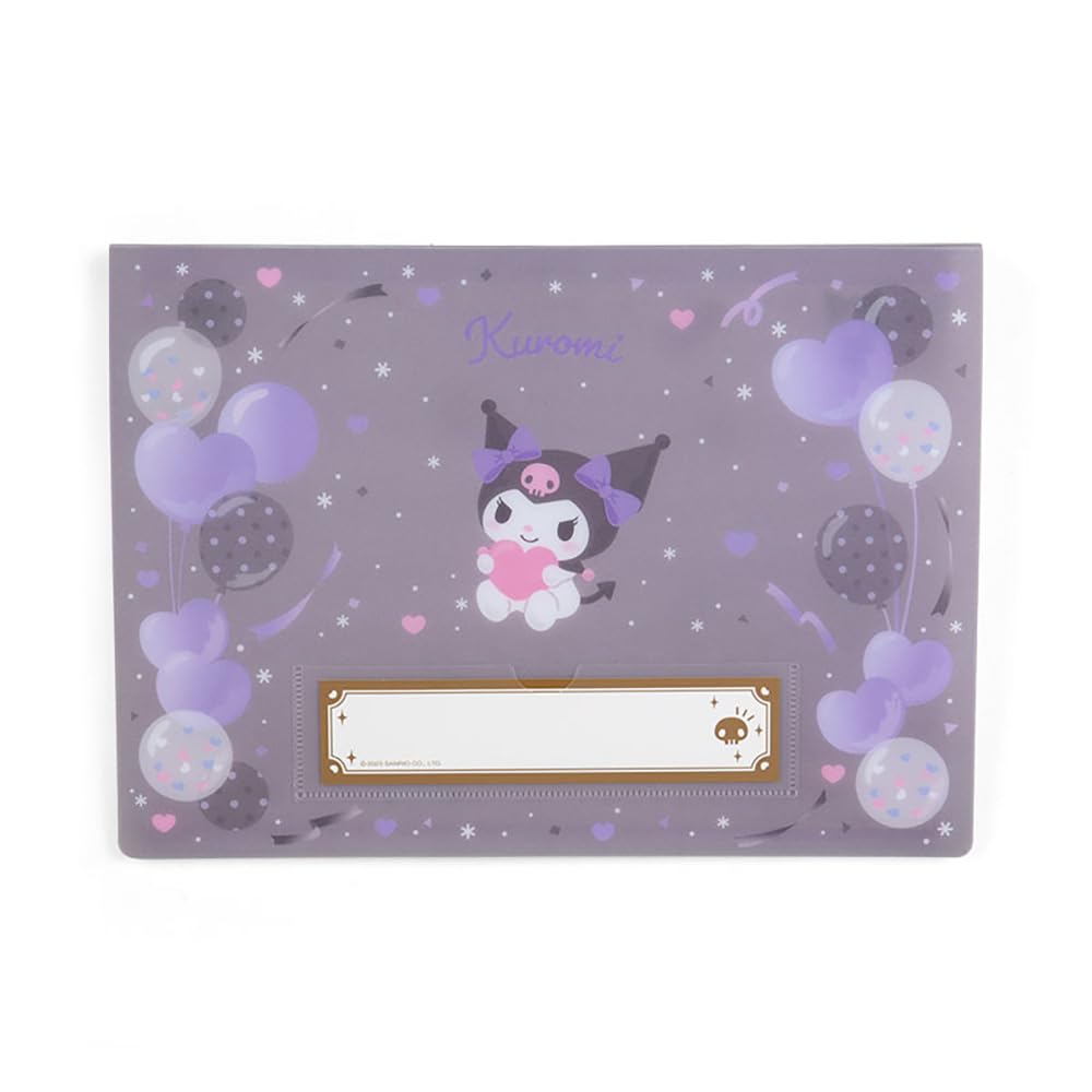 Kuromi Ticket File Folder Stationery Japan Original