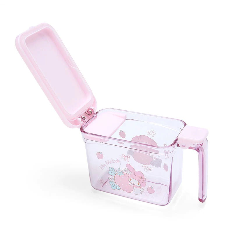 My Melody Storage Container with Scoop Home Goods Japan Original   