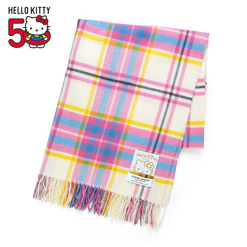 Hello Kitty Wool Scarf (Premium Dress Tartan Series) Accessory Japan Original   