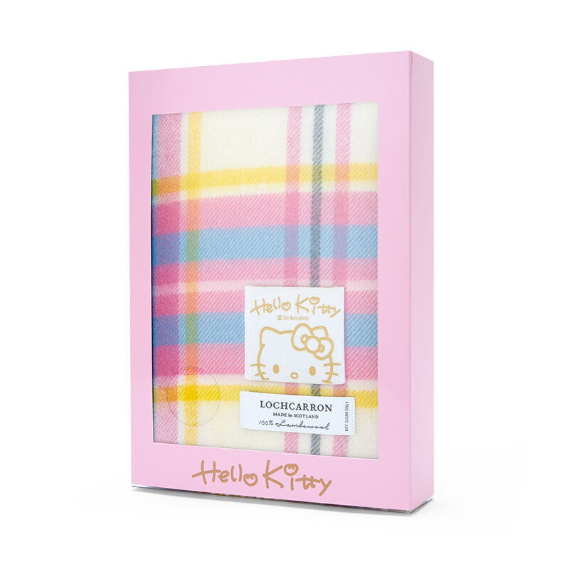 Hello Kitty Wool Scarf (Premium Dress Tartan Series) Accessory Japan Original   