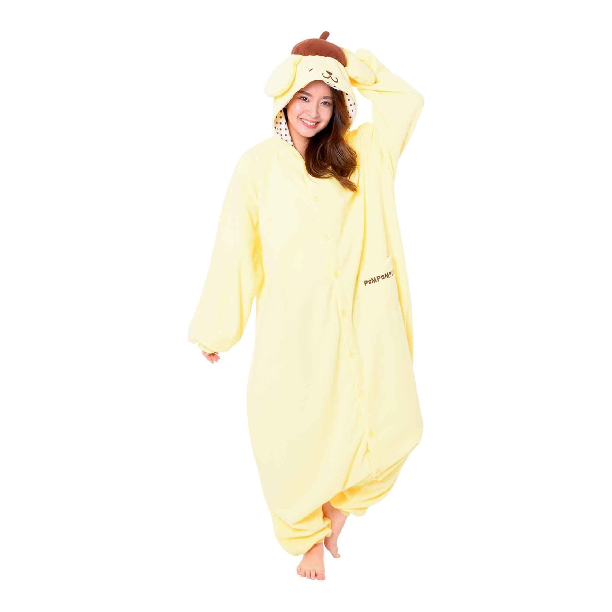 Pompompurin Kigurumi Onesie (XL) Apparel CLEVER IDIOTS   