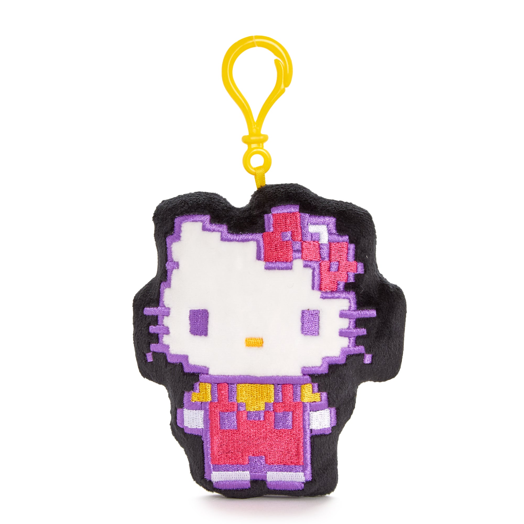 Hello Kitty Squeezable Mascot Clip (Retro Pixel Series) Accessory NAKAJIMA CORPORATION   