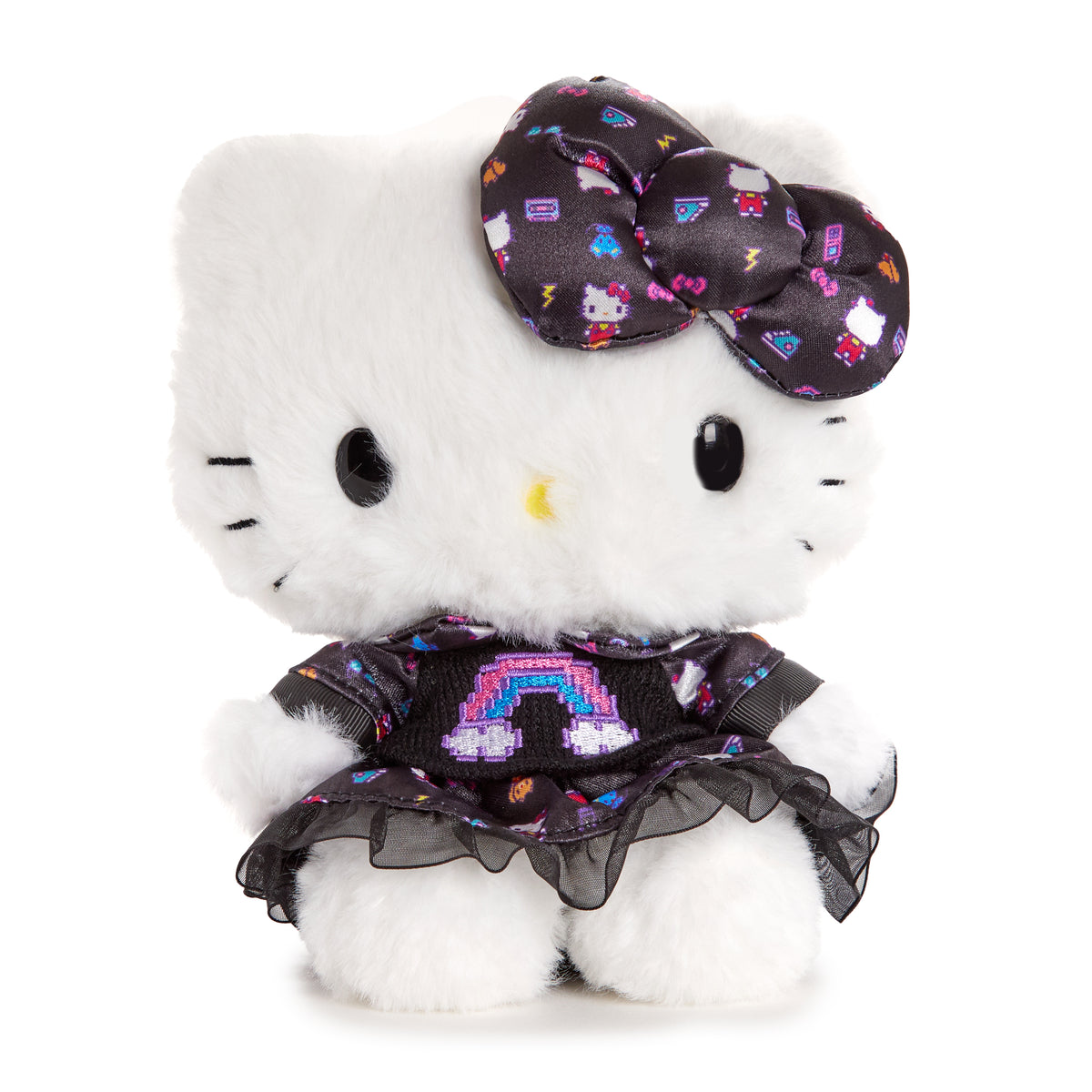 Hello Kitty 7&quot; Plush (Retro Pixel Series) Plush NAKAJIMA CORPORATION   