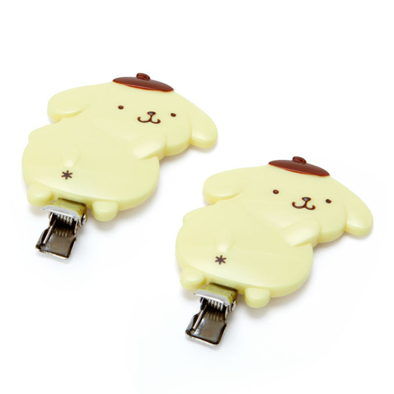 Pompompurin Classic Hair Clip Set Accessory Sanrio