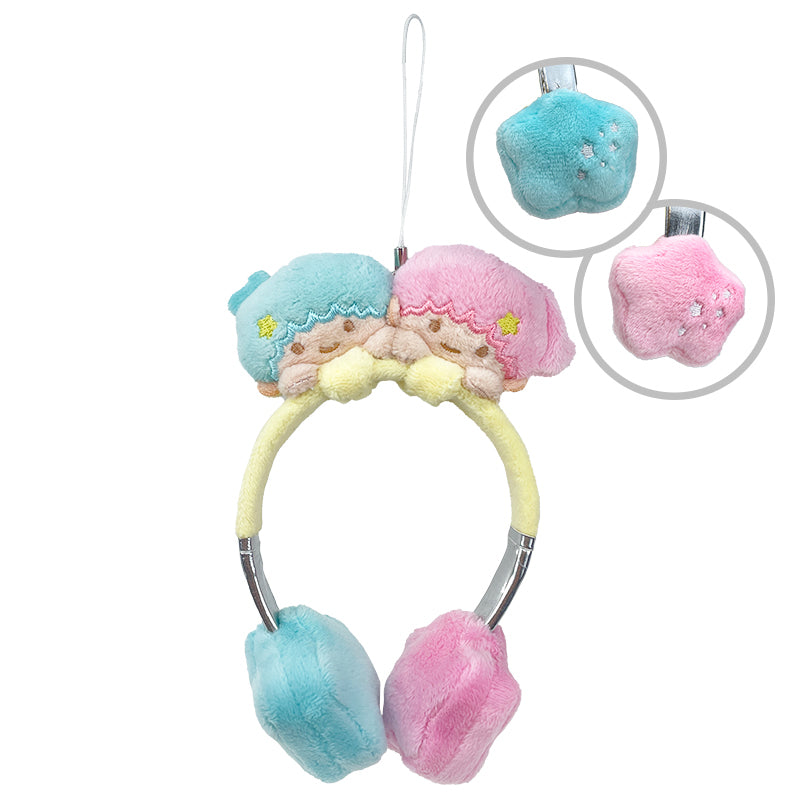 LittleTwinStars Plush Headphones Bag Charm Accessory Global Original   