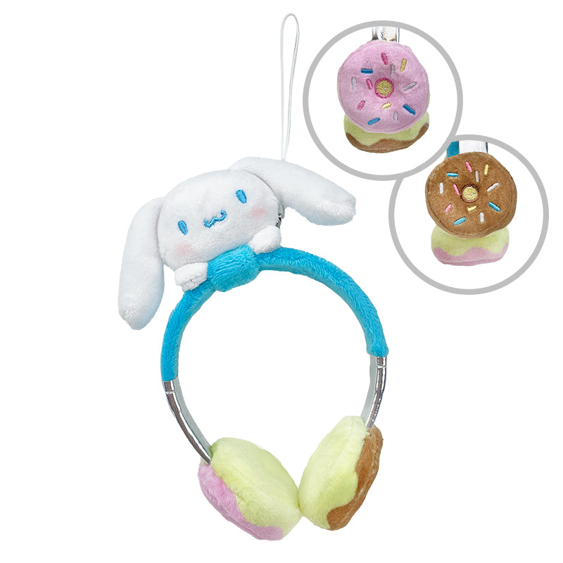 Cinnamoroll Plush Headphones Bag Charm Accessory Global Original   