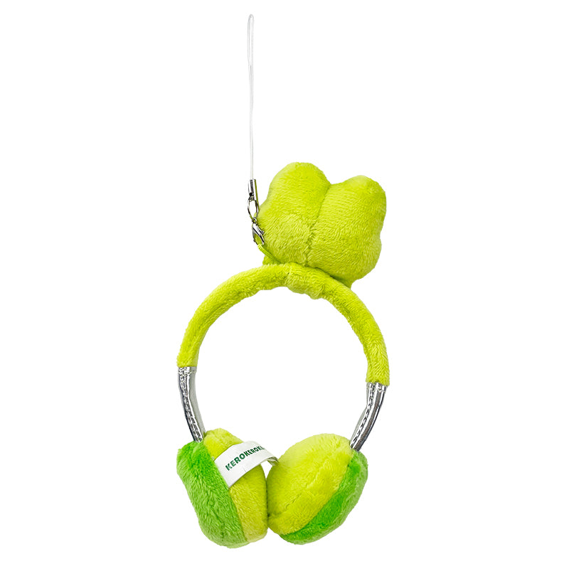 Keroppi Plush Headphones Bag Charm Accessory Global Original   