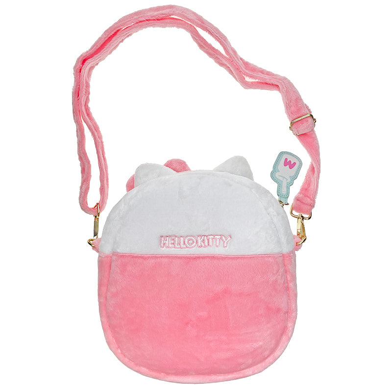 Sanrio Characters Plush Crossbody Ita Bag Hello Kitty