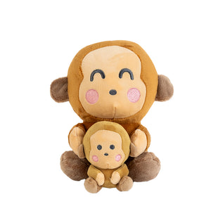 Monkichi and Monta 8" Plush Plush Global Original   