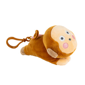 Monkichi Plush Mascot Clip Plush Global Original   