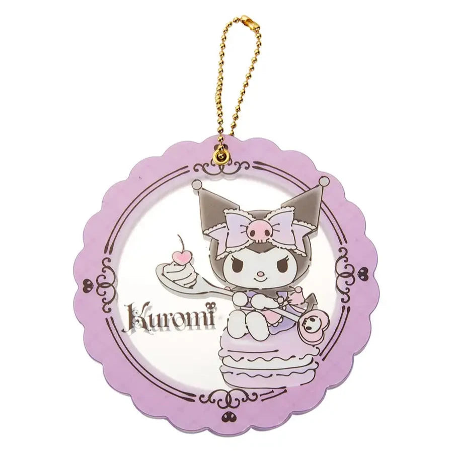 Kuromi Portable Mirror (Cafe Series) Beauty Global Original