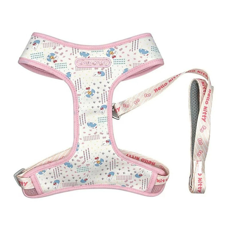 Hello Kitty Medium Pet Harness with Leash (Sanrio Pet Collection) Home Goods Global Original