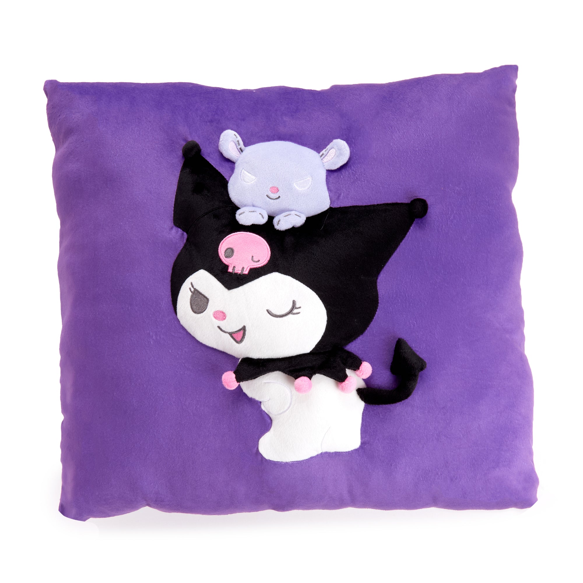 Kuromi 2-Way Throw Pillow (Home Essentials Series) Plush NAKAJIMA CORPORATION