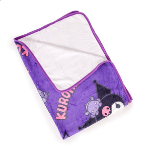 Kuromi Throw Blanket (Home Essentials Series) Home Goods NAKAJIMA CORPORATION