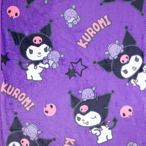 Kuromi Throw Blanket (Home Essentials Series) Home Goods NAKAJIMA CORPORATION