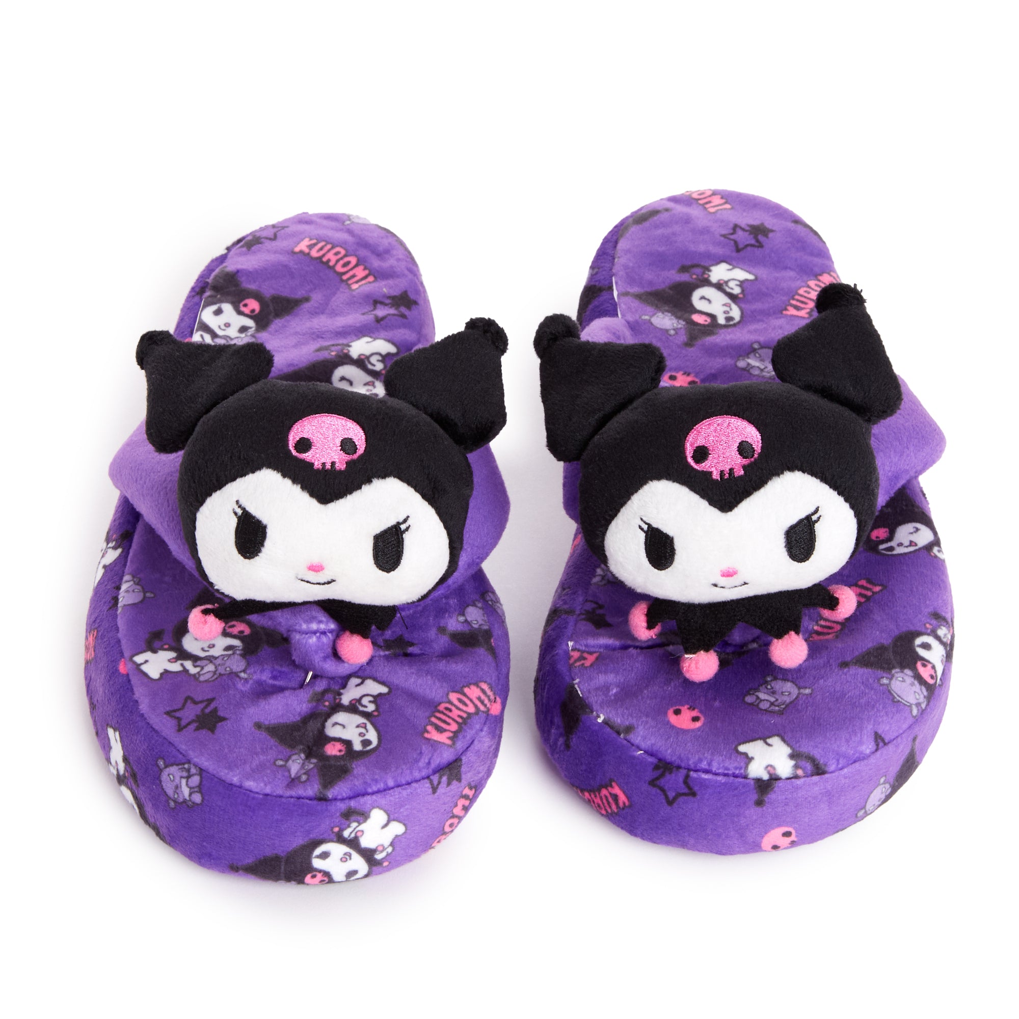 Kuromi Adult Slippers (Home Essentials Series) Shoes NAKAJIMA CORPORATION