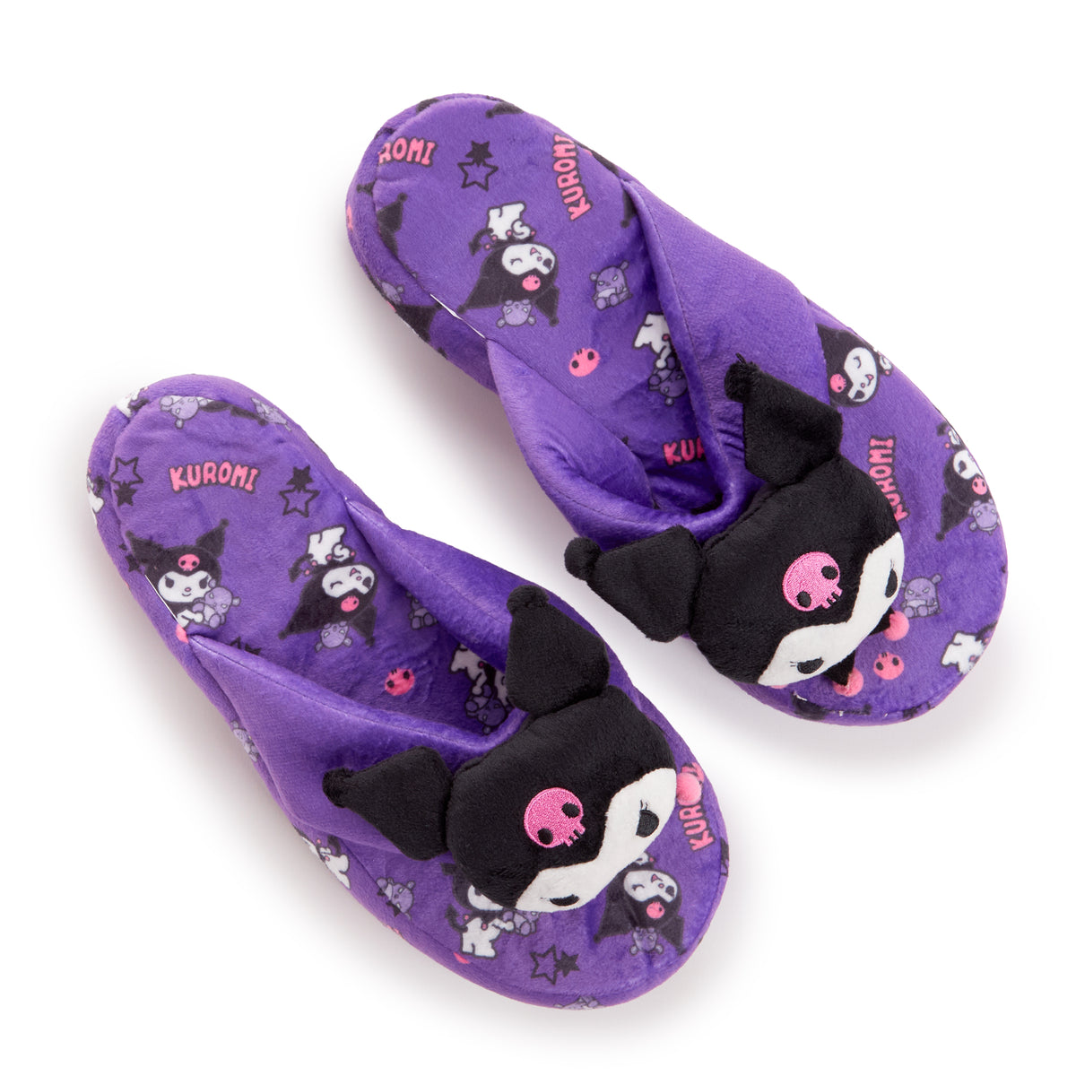 Kuromi Adult Slippers (Home Essentials Series) Shoes NAKAJIMA CORPORATION