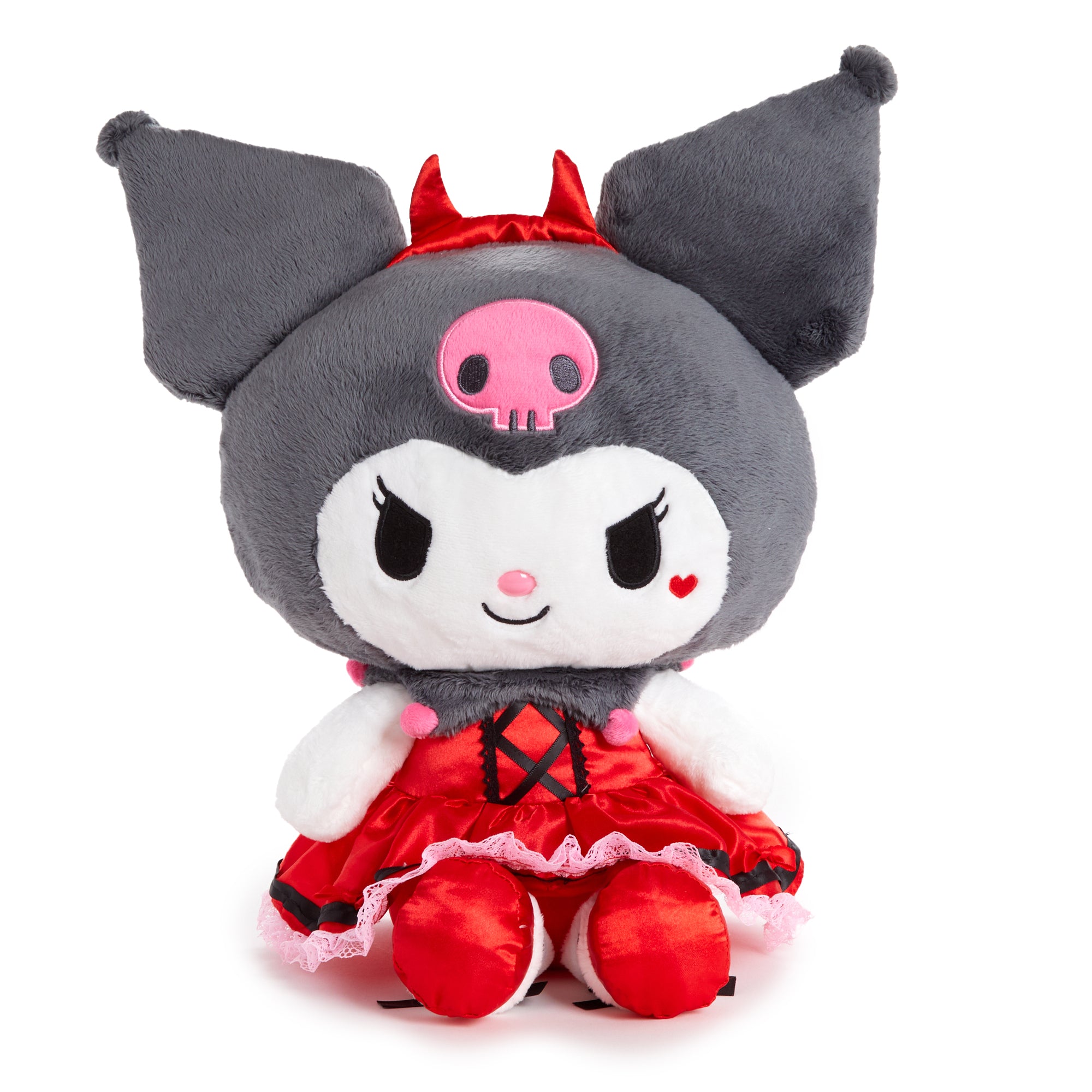 Kuromi 12" Plush (Strawberry Treat Series) Plush NAKAJIMA CORPORATION