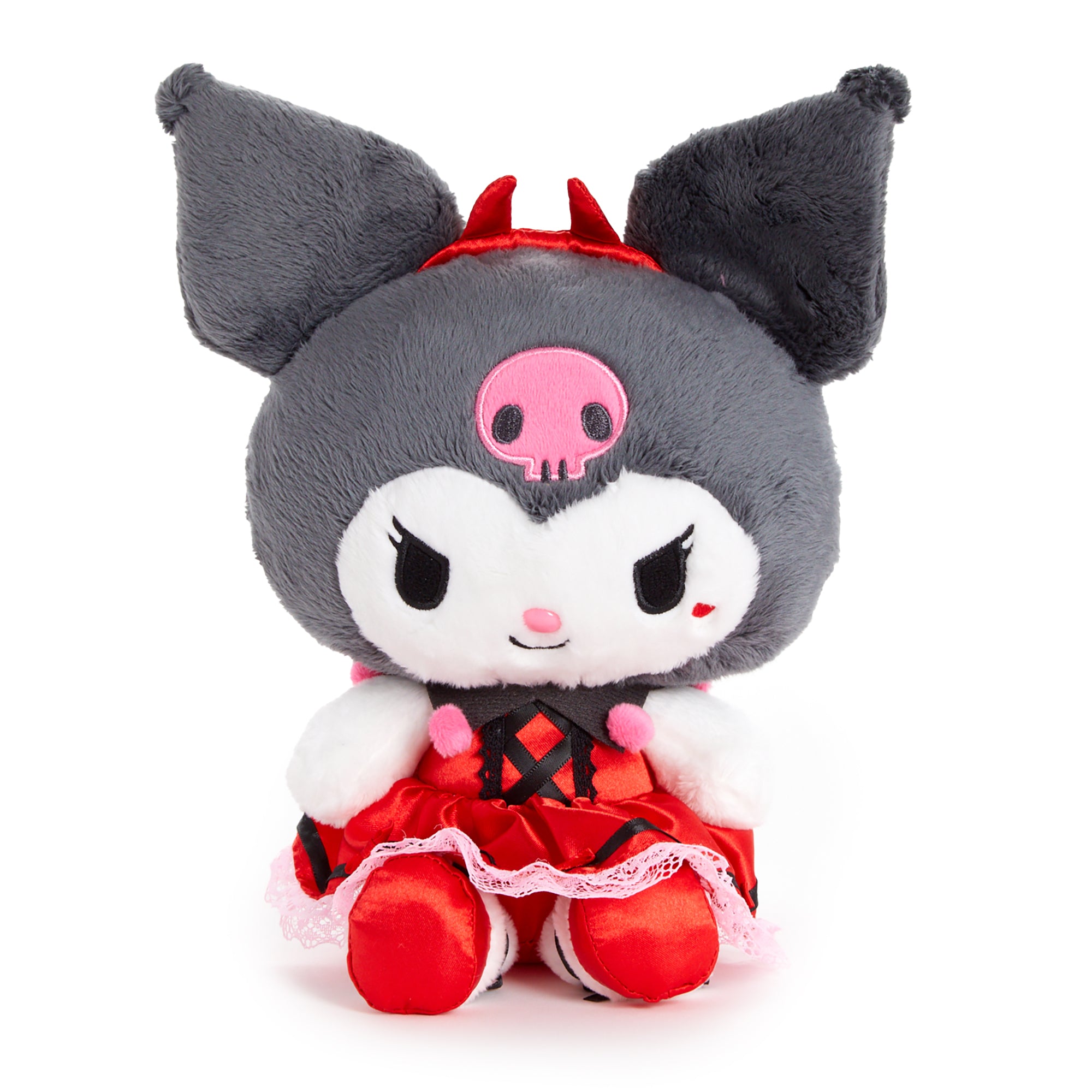 Kuromi 7" Plush (Strawberry Treat Series) Plush NAKAJIMA CORPORATION