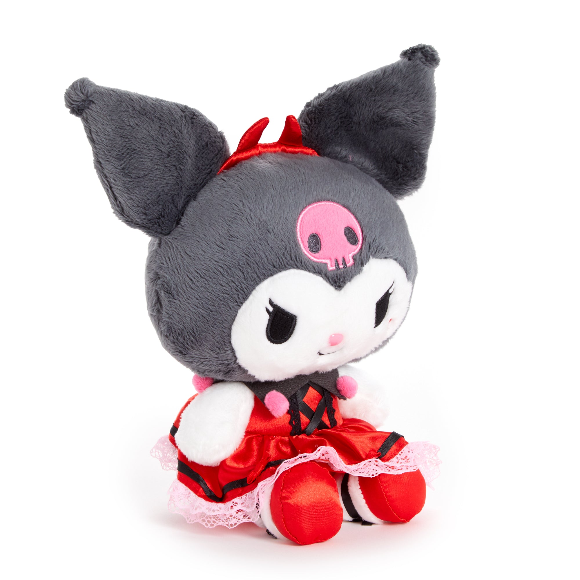 Kuromi 7" Plush (Strawberry Treat Series) Plush NAKAJIMA CORPORATION