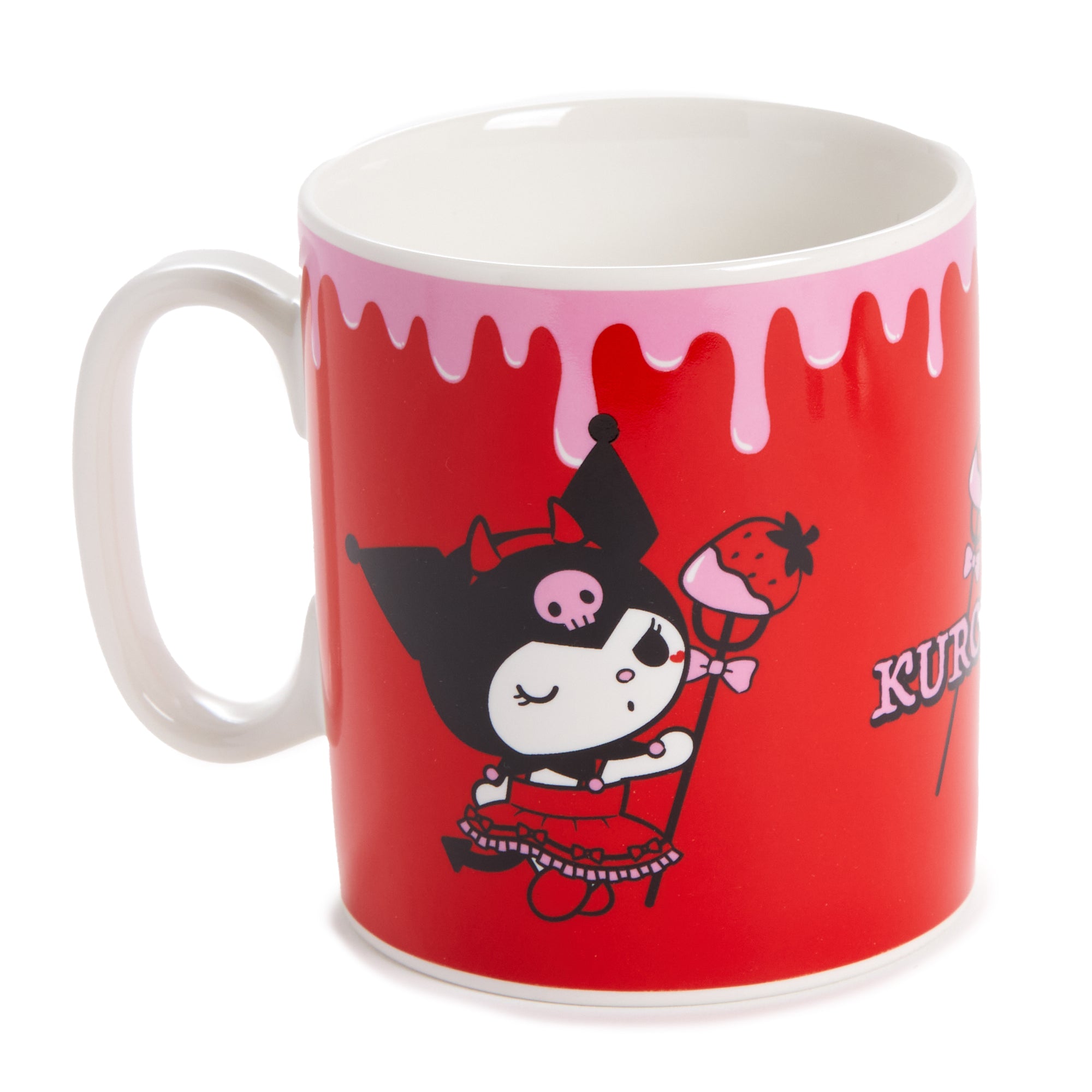 Kuromi Ceramic Mug (Strawberry Treat Series) Home Goods NAKAJIMA CORPORATION