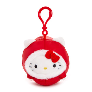 Hello Kitty Mascot Clip (Winter Puffer Series) Plush NAKAJIMA CORPORATION   