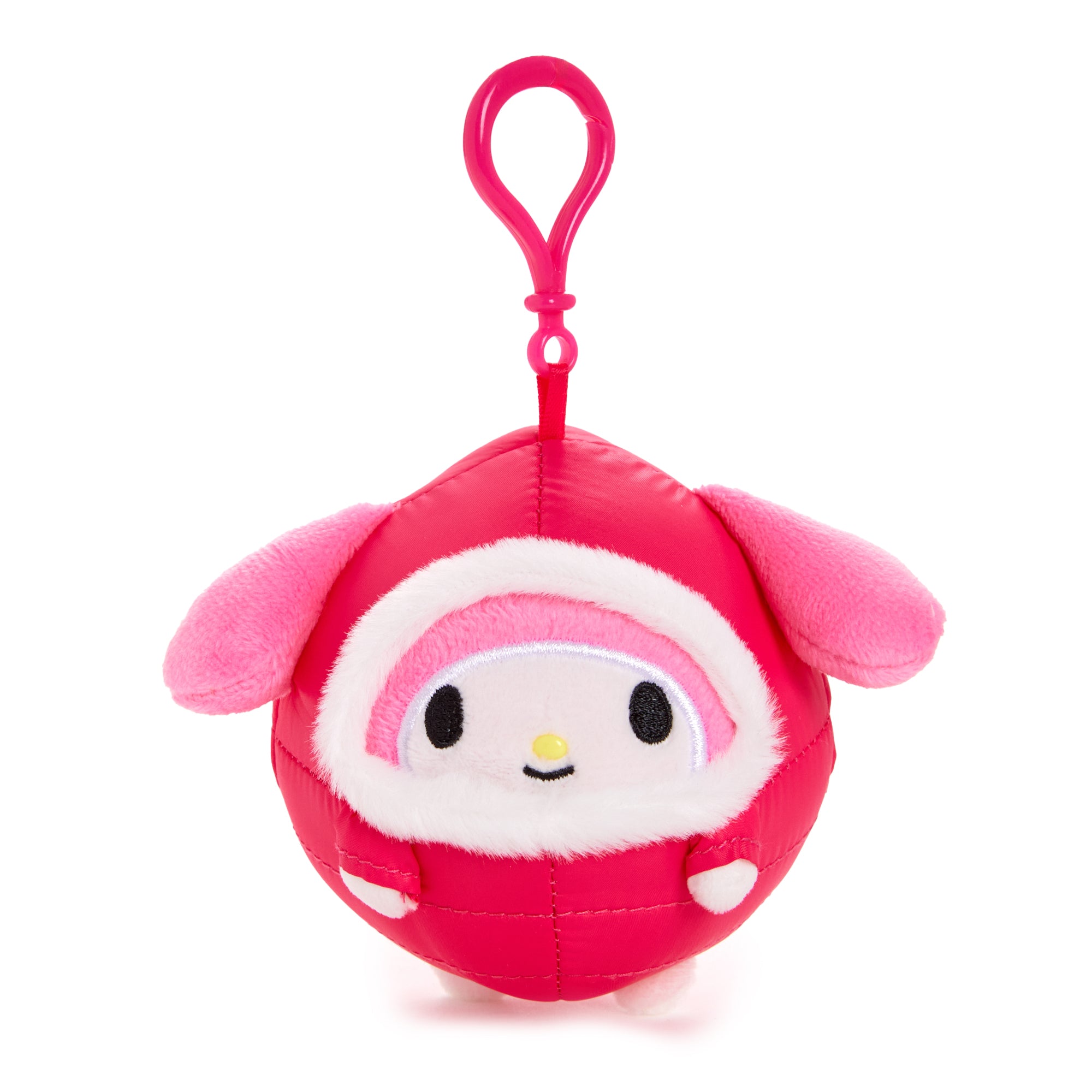 My Melody Mascot Clip (Winter Puffer Series) Plush NAKAJIMA CORPORATION   