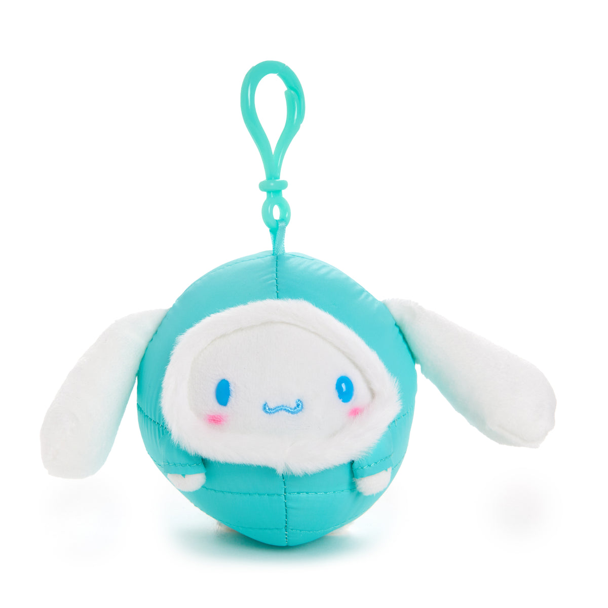 Cinnamoroll Mascot Clip (Winter Puffer Series) Plush NAKAJIMA CORPORATION   