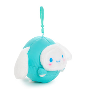 Cinnamoroll Mascot Clip (Winter Puffer Series) Plush NAKAJIMA CORPORATION   