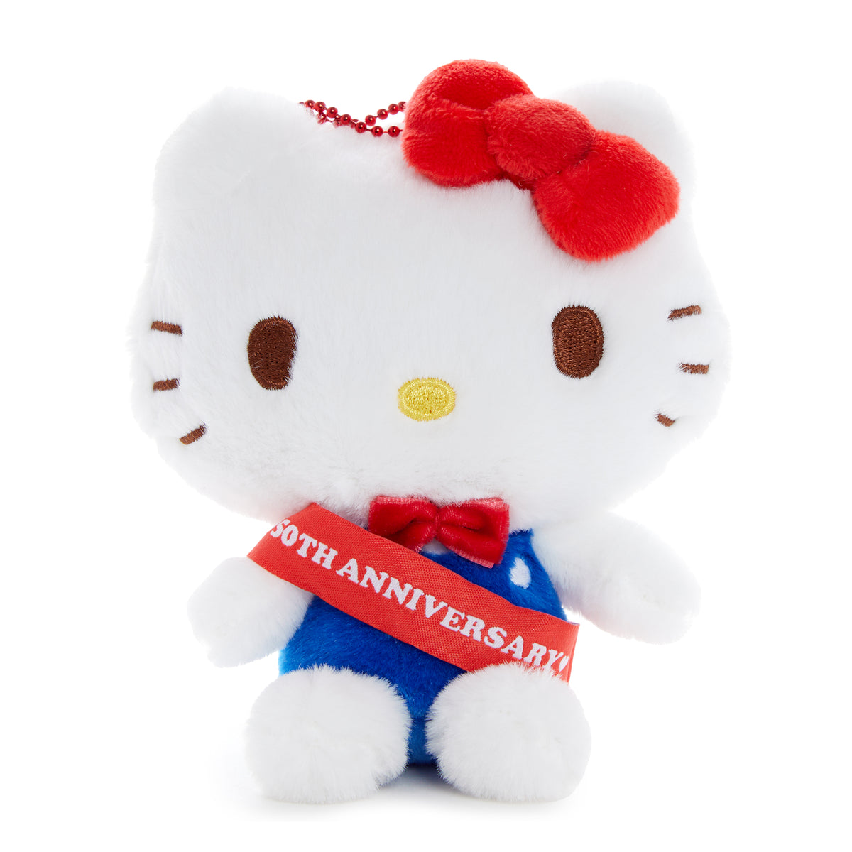 Hello Kitty Mascot Bag Charm (Hello Kitty 50th Anniv.) Plush NAKAJIMA CORPORATION   