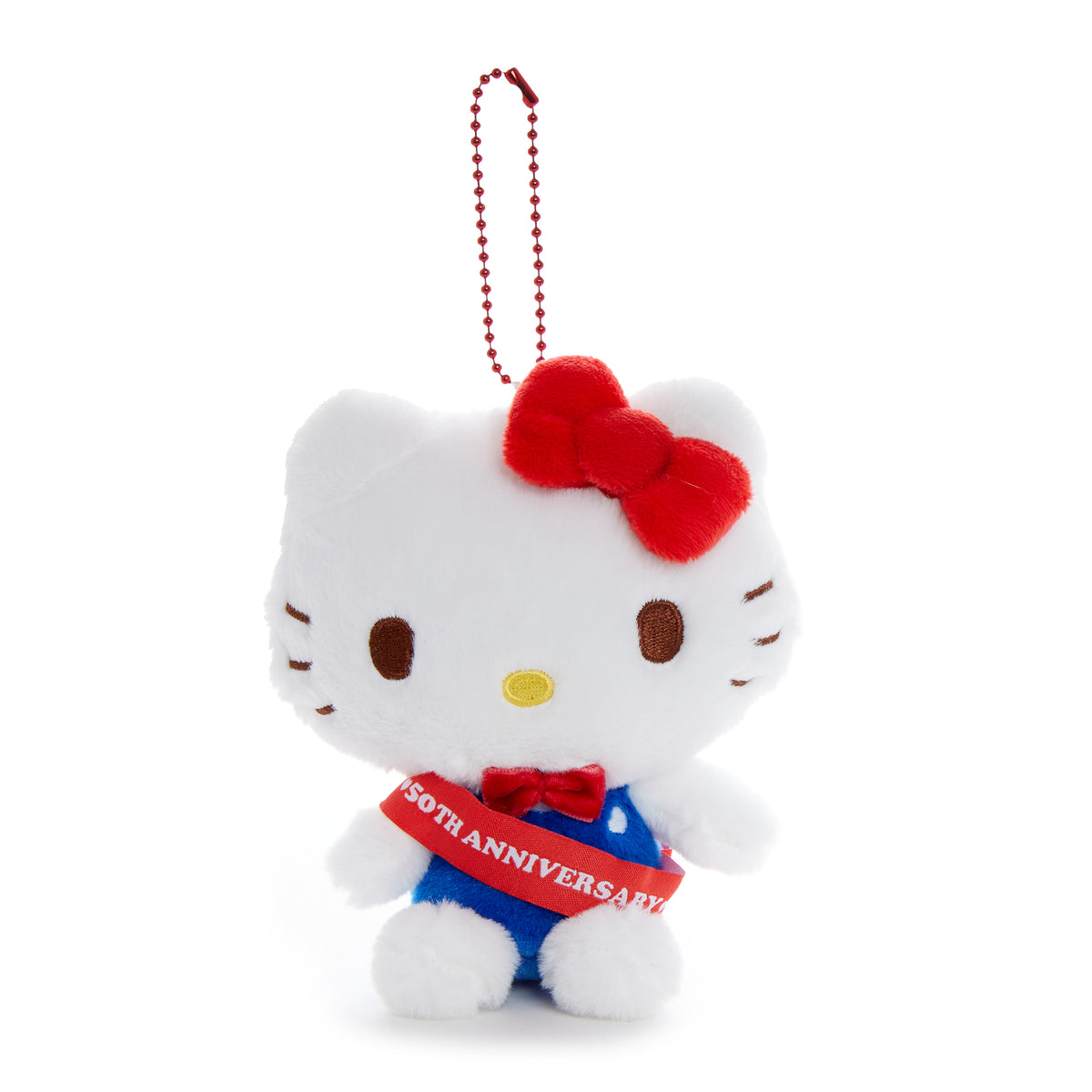 Hello Kitty Mascot Bag Charm (Hello Kitty 50th Anniv.) Plush NAKAJIMA CORPORATION   