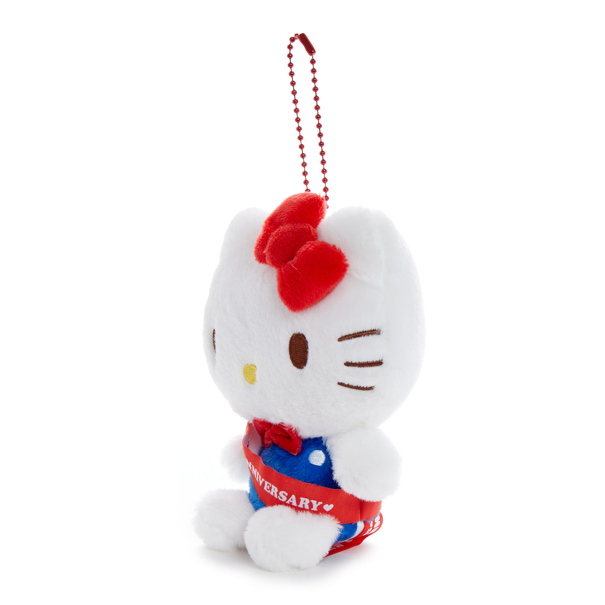 Hello Kitty Mascot Bag Charm (Hello Kitty 50th Anniv.) Plush NAKAJIMA CORPORATION   