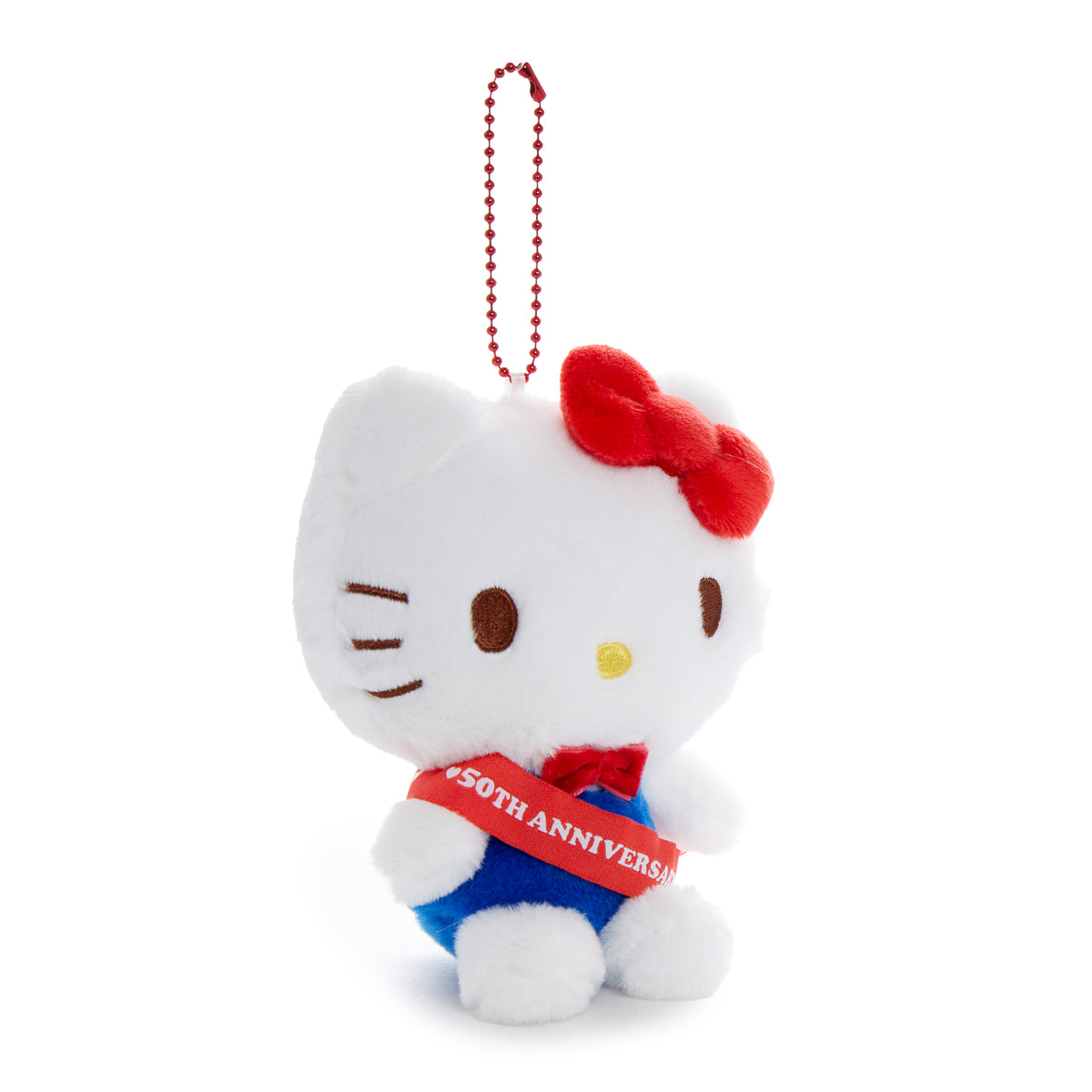 Hello Kitty Mascot Bag Charm (Hello Kitty 50th Anniv.) Plush NAKAJIMA CORPORATION   