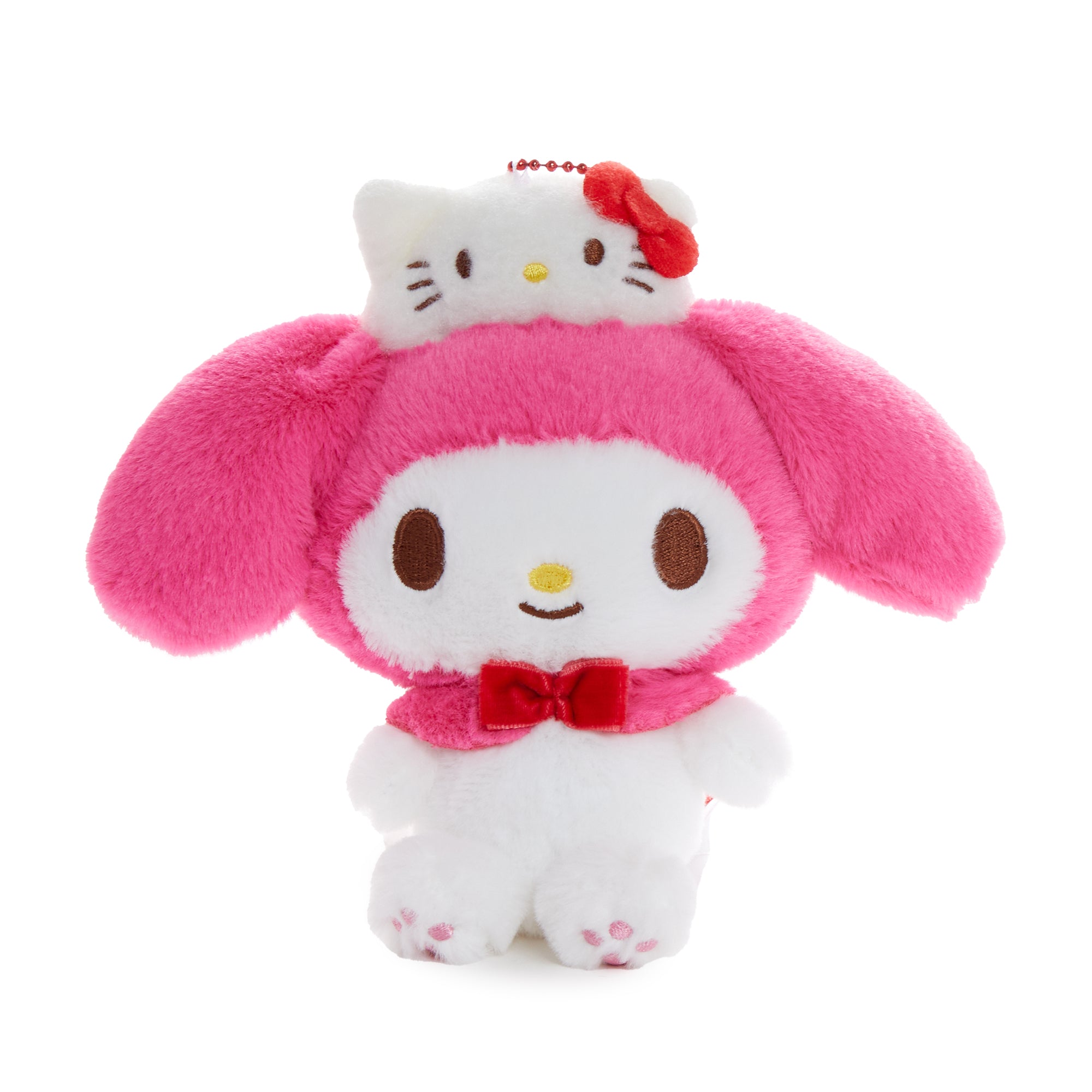 My Melody Mascot Bag Charm (Hello Kitty 50th Anniv.) Plush NAKAJIMA CORPORATION   