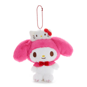 My Melody Mascot Bag Charm (Hello Kitty 50th Anniv.) Plush NAKAJIMA CORPORATION   