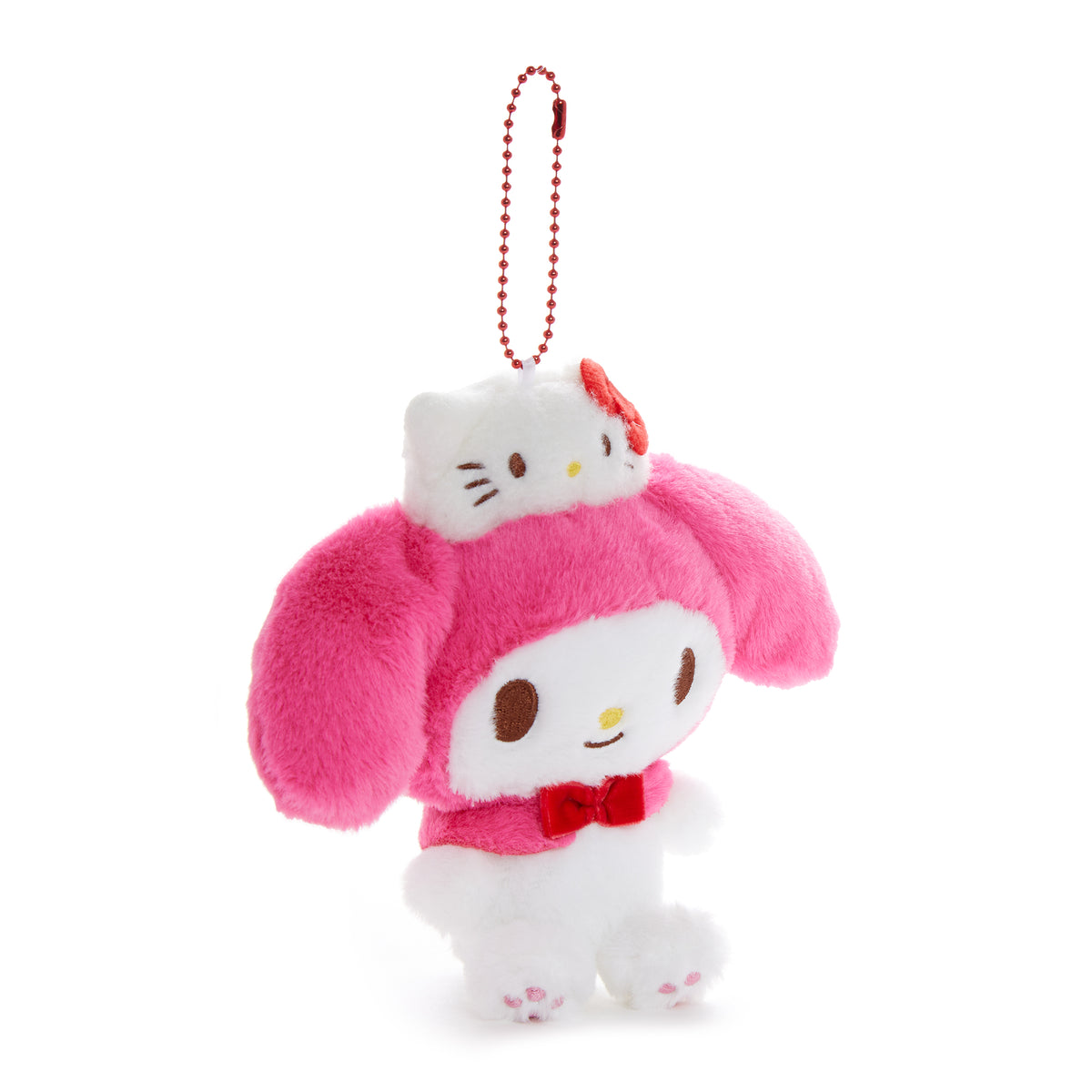 My Melody Mascot Bag Charm (Hello Kitty 50th Anniv.) Plush NAKAJIMA CORPORATION   