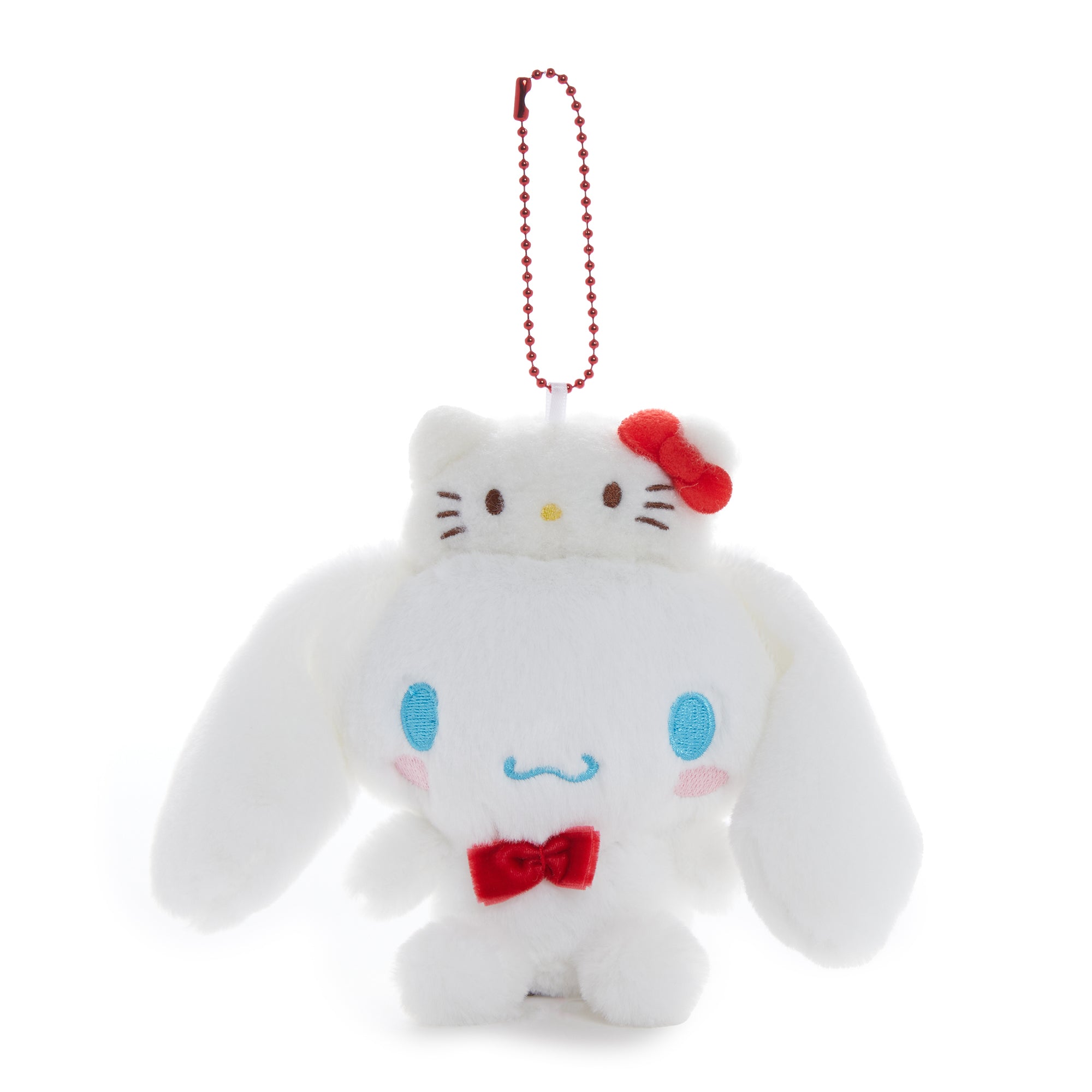 Cinnamoroll Mascot Bag Charm (Hello Kitty 50th Anniv.) Plush NAKAJIMA CORPORATION   