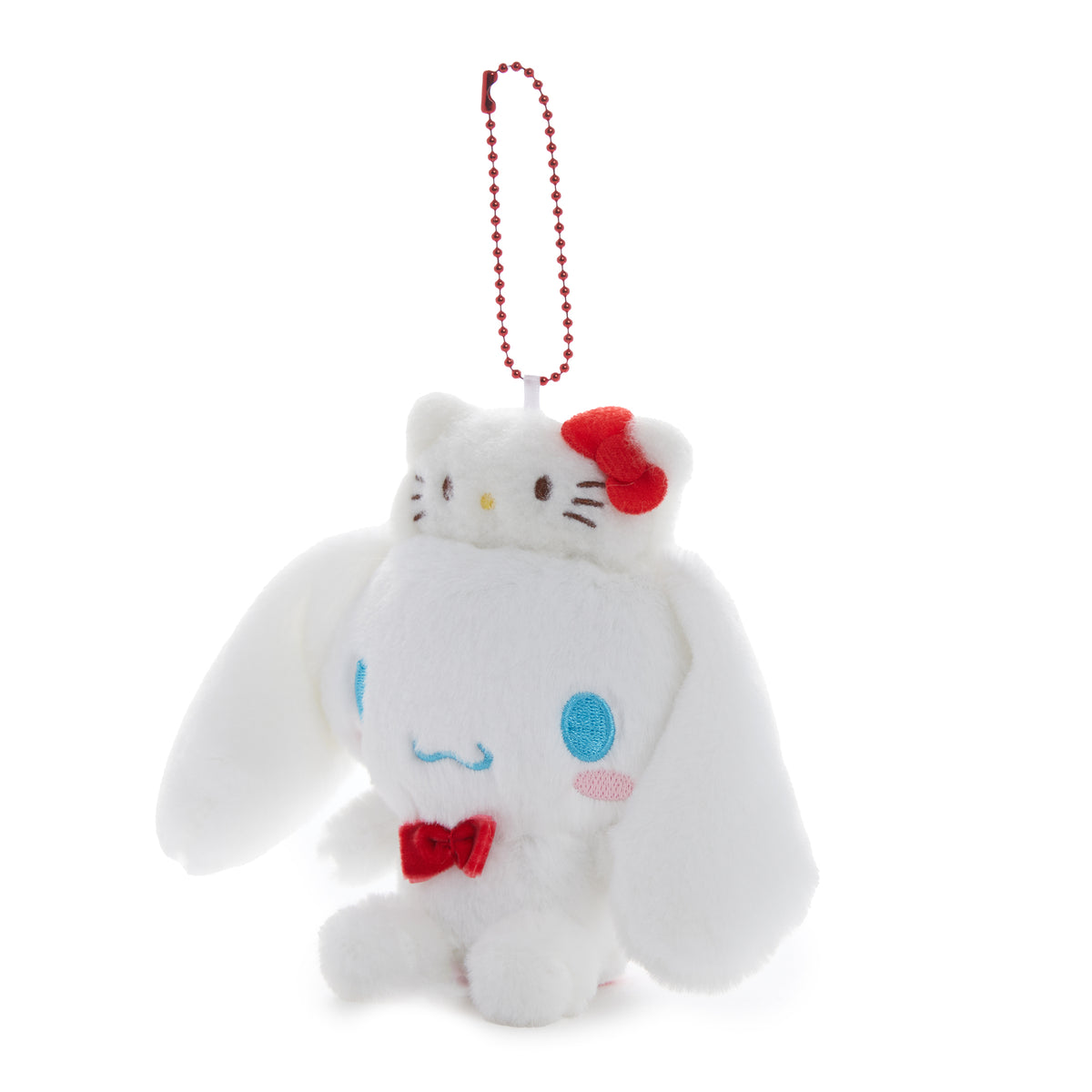 Cinnamoroll Mascot Bag Charm (Hello Kitty 50th Anniv.) Plush NAKAJIMA CORPORATION   