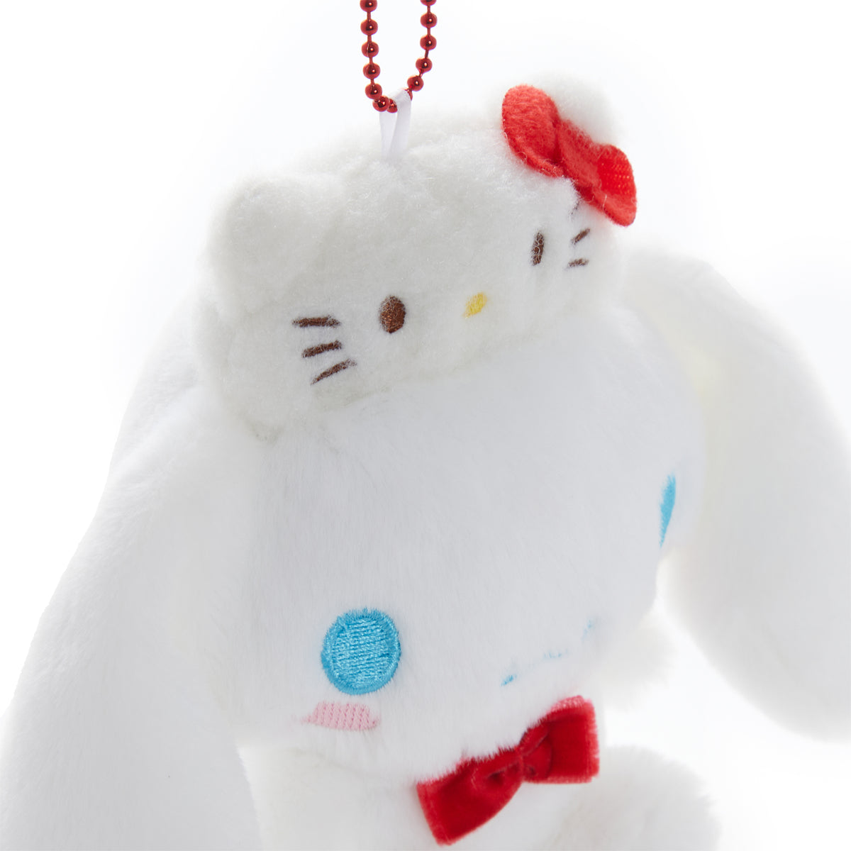 Cinnamoroll Mascot Bag Charm (Hello Kitty 50th Anniv.) Plush NAKAJIMA CORPORATION   